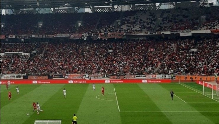 Laga Persija Jakarta vs Borneo FC, 1 Maret 2020. (Foto : Antara)