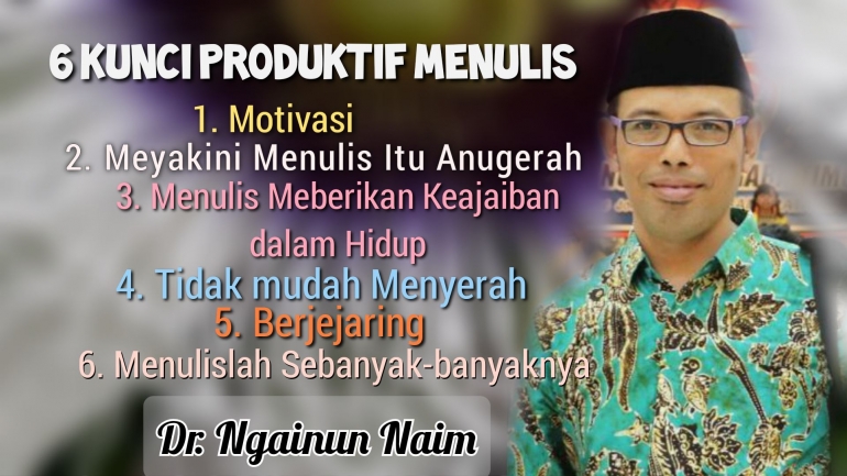 Dr. Ngainun Naim (edit by Suryan Masrin)