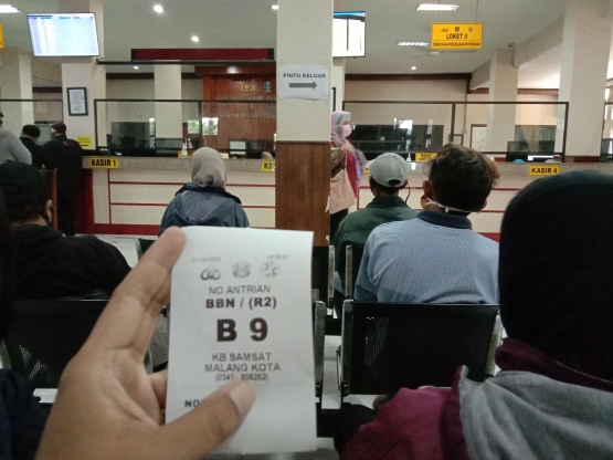 Bisa duduk tenang - Dokumen Pribadi