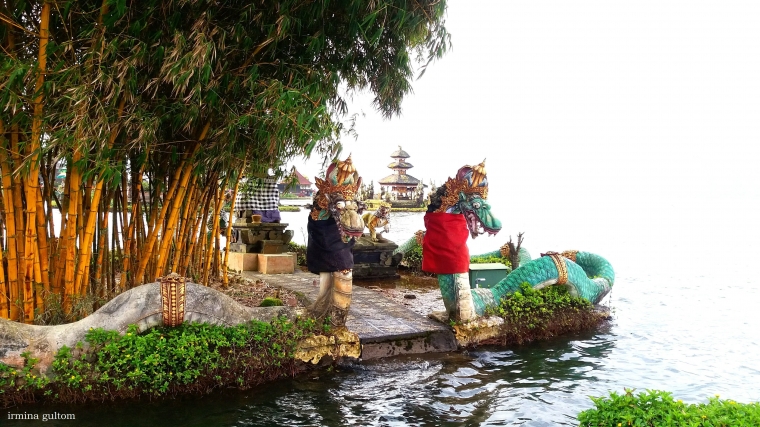 Salah satu spot di kompleks Pura Ulun Danu | Foto: Dokumentasi pribadi