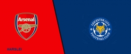 Logo Arsenal dan Leceister City/Newgersy.com 