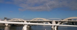 Ket.foto:jembatan yang melingkar /dok pribadi