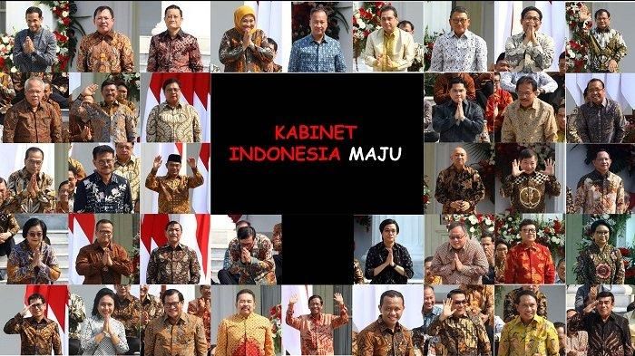 Kabinet Indonesia Maju (Sumber: wartakota.tribunnews.com)