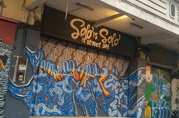 mural di sudut kota Solo | dokpri