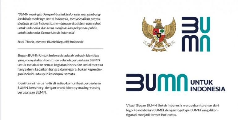 Logo Kementrian BUMN (republika.com)