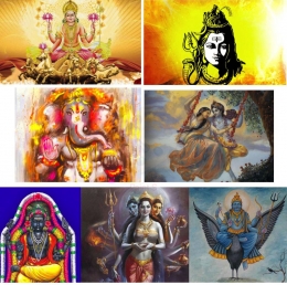 Dewa Dewi Hindu dalam satu minggu. Sumber: Vedicfeed.com