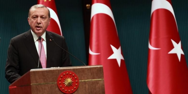 Presiden Erdogan, sumber: kompas.com melalui AFP/Adem Altan