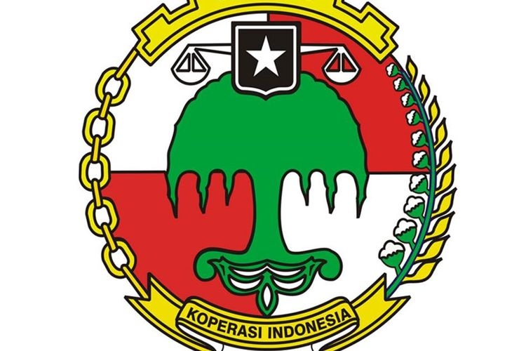 Ilustrasi logo Koperasi Indonesia | Sumber: Kompas.com