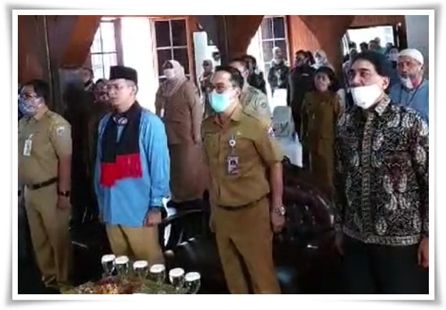 Upacara pembukaan HUT Museum Bahari pada 7 Juli 2020 (Dokpri)