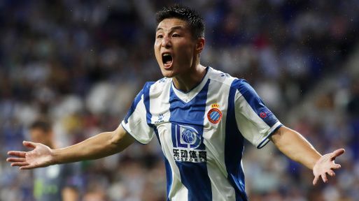 Wu Lei, striker timnas Cina, pemain Espanyol. | foto: transfermarkt.com