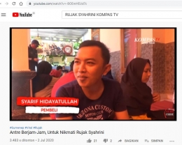Rujak Syahrini Tayang di Kompas TV. Foto: Istimewa
