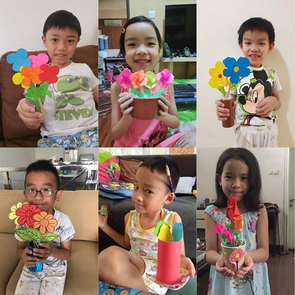 Kreatifitas anak anak ( dok pri )