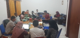 Pegawai BPN Paniai Sedang Melakukan Penyelesaian Tahap Akhir Program PTSL TA 2020|Dok. Pribadi