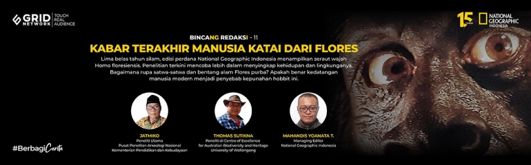 Ilustrasi Flyer Webinar Arkeologi NGI, Sumber: National Geographic Indonesia