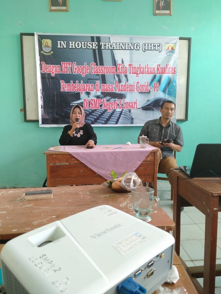 IHT GOOGLE CLASSROOM SMPN 2 LOSARI