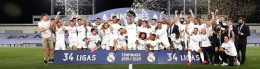 Selebrasi Juara El Real (Sumber gambar: Real Madrid.com)