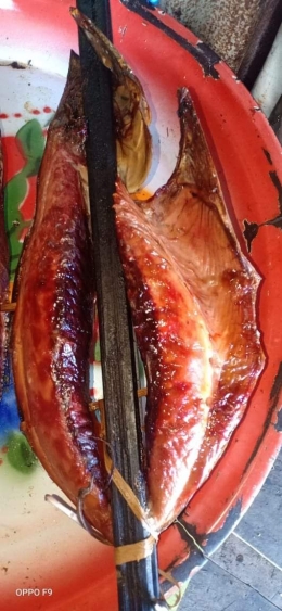 Ikan fufu belahan (Dokumentasi pribadi)
