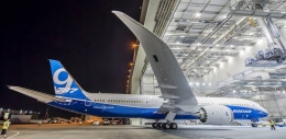 ilustrasi sayap Boeing 787