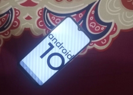 Deskripsi : Advan G5 sudah menggunakan Android 10 I Sumber Foto : dokpri