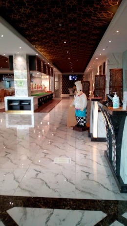 Restoran di Hermes Palace Hotel Aceh yang Sepi (doc Pribadi)