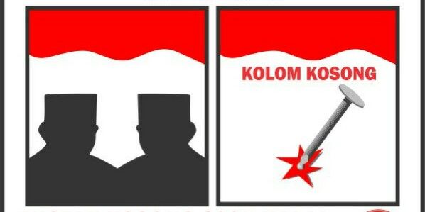 Ilustrasi masyarakat memilih kolom kosong di Pilkada, Sumber: Oase Indonesia News