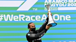 Hamilton juarai GP HUngaroring 2020, sumber : inews.co.id