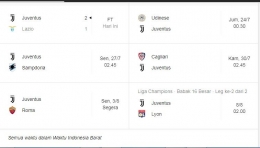 Jadwal terakhir Juve di Serie A 2019/20. Gambar: Google/SerieA/Juventus