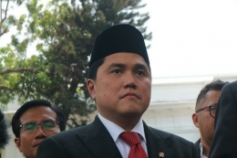 Menteri BUMN Erick Thohir (Kompas.com/Rakhmat Nur Hakim) 