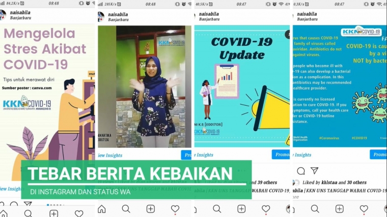 Kknunscovid19 Mahasiswa Uns Mengabdi Secara Daring Mengajak Masyarakat Peduli Melawan Covid 19 Mampukah Kompasiana Com