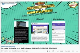 Pengumuman Deddy menang lomba IG (Dok. WAG Kompal)