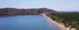 Pantai Lakban, Minahasa Tenggara. Sumber: Disparbud Mitra