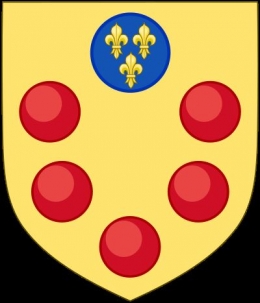 Emblem Keluarga Medici. | Sumber: https://www.charlie-allison.com