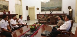 Dok. Hermansyah Qta, Bersama Bapak Presiden Jokowi di istana negara