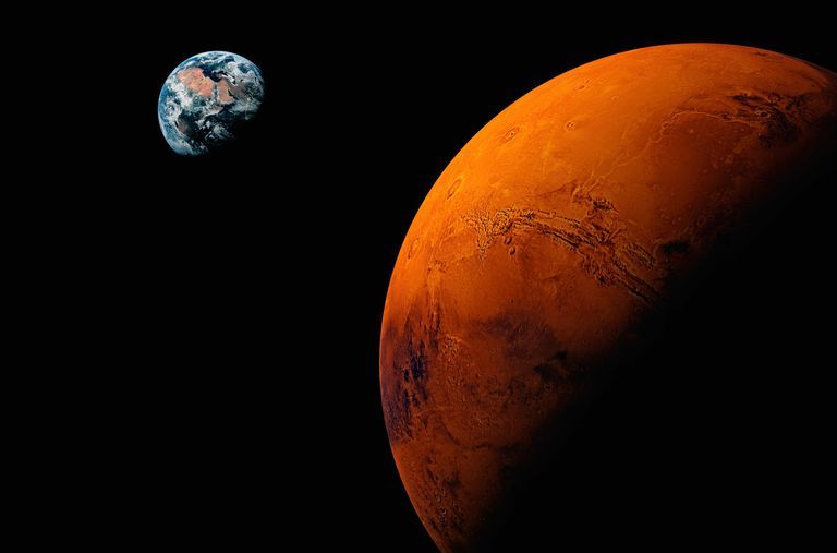 Mars kini menjadi ajang  perlombaan teknologi luar angkasa. Photo: 