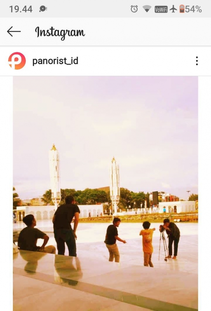Kontes Photo IG@tragedigurita di Akun IG@panorist_id (doc Pribadi)