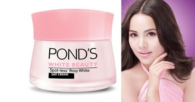 Contoh iklan produk pemutih kulit pond's white beauty-www.ebay.com