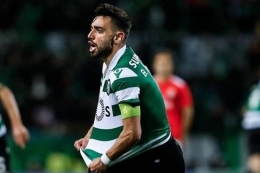 Bruno Fernandes menjadi tumpuan Sporting Lisbon, namun harus direlakan pergi ke Man. United di bursa transfer musim dingin 2019/20. Gambar: Instagram/Bruno Fernandes