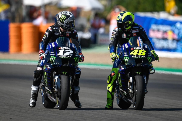 duo rider Yamaha naik podium (dok.motogp.com)