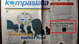 Tampilan Kompasiana sewaktu masih dimuat di koran Kompas (dok. kompasiana.com). 