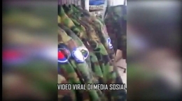 Gambar : Tangkapan layar viral 'tentara China nge-laundry di Kelapa Gading' (IG Polres Jakut) via detik.com