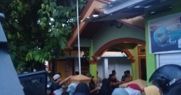 penyerangan kantor investasi bodong. Sumber. Nusantara timur