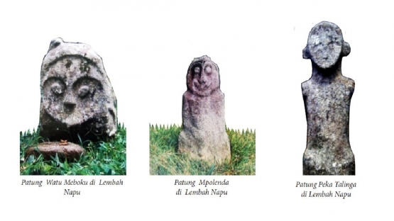 Ragam Arca Megalitik di Kawasan Megalitik Lore Lindu. Sumber; Museum Nasional/Iksam Kaili /Museum Sulawesi Tengah