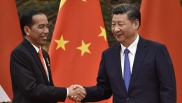 Presiden RI Joko Widodo dan Presiden China Xi Jinping, Sumber: iNews