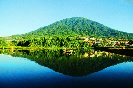 Gunung Gamalama Ternate. Dokpri.