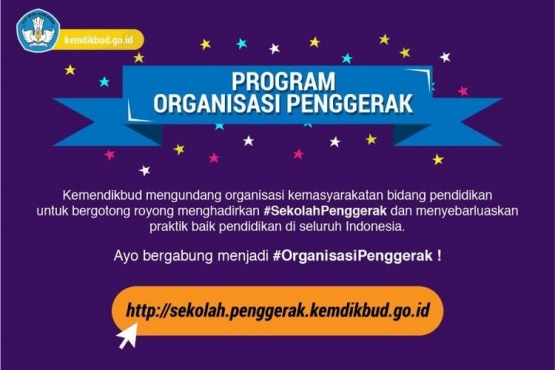 Program Organisasi Penggerak Kemendikbud (Dok. Kemendikbud) 