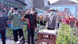 Wakil Kepala BPIP Haryono, meresmikan langsung Kampung Glintung Go Green di Kota Malang