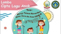 Flyer Lomba Cipta Lagu Anak (25/06/20).