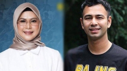 Raffi Ahmad dan Siti Nur Azizah. Sumber Tribunnews