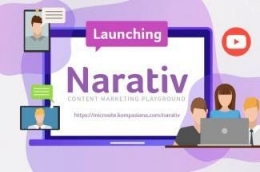 Narativ, Program Content Marketing untuk Kompasianer! (ilustrasi: Kompasiana.com)