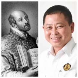 Ignasius Loyola dan Ignasius Jonan- kolase dokpri